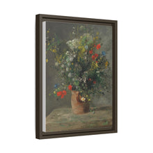Flores en un jarrón (c. 1866), cuadro de alta resolución de Pierre-Auguste Renoir 
