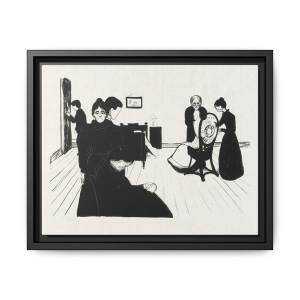 Death in the Sickroom (1896) by Edvard Munch - NOMADEN ART GALLERY
