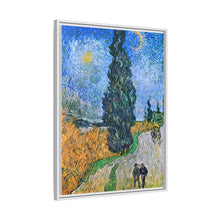 Vincent van Gogh's Road with Cypress and Star (1890) - NOMADEN ART GALLERY