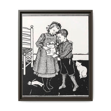 A boy and a girl by Julie de Graag - NOMADEN ART GALLERY