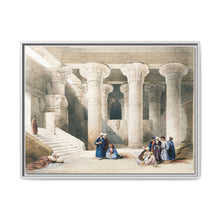 Temple of Egyptian illustration by David Roberts (1796–1864) - NOMADEN ART GALLERY