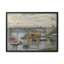 Claude Monet's Bridge at Argenteuil on a Gray Day (1876) - NOMADEN ART GALLERY