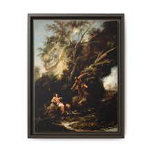 Landscape with the Temptation of Christ by Alessandro Magnasco and Antonio Francesco Peruzzini - NOMADEN ART GALLERY