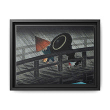 Rain on Izumi Bridge (1927) print in high resolution by Hiroaki Takahashi - NOMADEN ART GALLERY