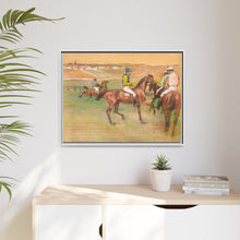 Caballos de carreras (ca. 1885-1888) de Edgar Degas 