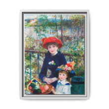 Two Sisters (On the Terrace) (1881) by Pierre-Auguste Renoir - NOMADEN ART GALLERY