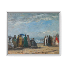 Claude Monet's The Beach at Trouville - NOMADEN ART GALLERY