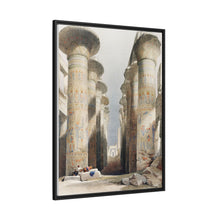 Great Hall at Karnak temple in Thebes illustration by David Roberts (1796–1864)