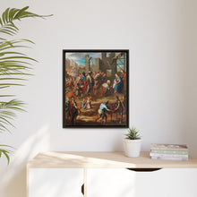 The Adoration of the Kings with Viceroy Pedro de Castro y Figueroa, Duke of La Conquista (La adoracion de los reyes con el virrey Pedro de Castro y Figueroa, duque de la Conquista) by Nicolas Enriquez.