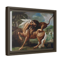A Lion Attacking a Horse (1762) by George Stubbs.