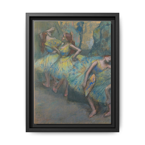 Ballet Dancers in the Wings (c. 1890–1900) by Edgar Degas - NOMADEN ART GALLERY