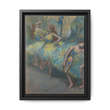 Ballet Dancers in the Wings (c. 1890–1900) by Edgar Degas - NOMADEN ART GALLERY