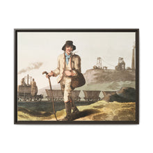 Illustration of the collier from The Costume of Yorkshire (1814) by George Walker - NOMADEN ART GALLERY