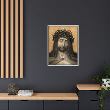 Christ as the Man of Sorrows. Colour lithograph by N.J. Strixner, 1818, after Q. Matsys.