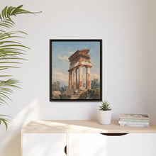 A Temple Ruin in Agrigento (c. 1825) by Carl Wilhelm Götzloff: A Classical Landscape