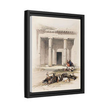 Entrance to the caves of Beni Hasan illustration by David Roberts (1796–1864) - NOMADEN ART GALLERY