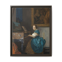Johannes Vermeer’s Young Woman Seated at a Virginal (ca. 1670–1672) - NOMADEN ART GALLERY
