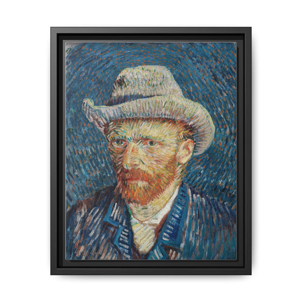 Vincent van Gogh's Self-Portrait with Grey Felt Hat (1887) - NOMADEN ART GALLERY