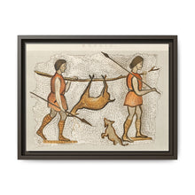 Hunter-Gatherer Mosaic: Vintage Encyclopaedia Art (1891) - NOMADEN ART GALLERY