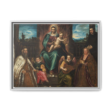 Doge Alvise Mocenigo and Family before the Madonna and Child (c. 1575) by Jacopo Tintoretto - NOMADEN ART GALLERY
