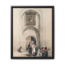 Modern mansion showing the arabesque architecture of Cairo illustration by David Roberts (1796–1864) - NOMADEN ART GALLERY
