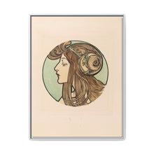 Stained glass window for the facade of the Fouquet boutique by Alphonse Maria Mucha (1869–1939)