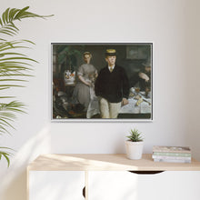 Almuerzo en el estudio (1868) de Edouard Manet
