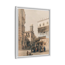 Bazaar of the coppersmiths Cairo illustration by David Roberts (1796–1864)