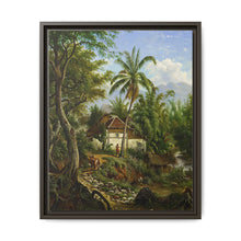 Landschap in Nederlands-Indie (1858 - 1900) by Maurits E H R van den Kerkhoff. - NOMADEN ART GALLERY