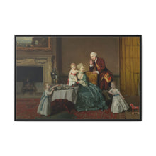 John, Fourteenth Lord Willoughby de Broke, and His Family by Johann Zoffany - NOMADEN ART GALLERY