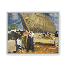 Builders of Ships (1916) by George Wesley Bellows - NOMADEN ART GALLERY