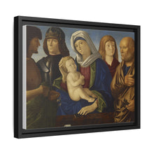 Madonna and Child with Four Saints (ca. 1500 (Renaissance)) by Vincenzo di Biagio Catena and After Giovanni Bellini - NOMADEN ART GALLERY