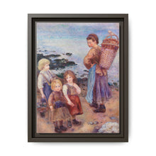 Mussel-Fishers at Berneval (Pêcheuses de moules à Berneval, côte normand) (1879) by Pierre-Auguste Renoir - NOMADEN ART GALLERY