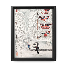 Snow at Asakusa, Yedo, Musashi Province print in high resolution by Hiroaki Takahashi (1871–1945) - NOMADEN ART GALLERY