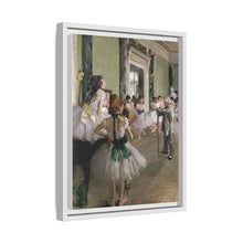 La clase de danza de Edgar Degas (1875) 