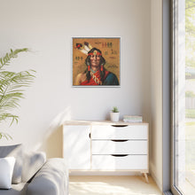 Indian chief portrait illustration