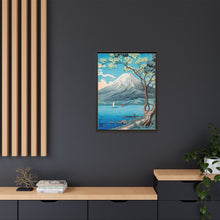 Impresión del monte Fuji desde el lago Yamanaka en alta resolución por Hiroaki Takahashi 