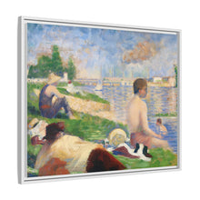 Georges Seurats letzte Studie zu „Badende in Asnières“ (1883)