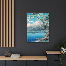 Impresión del monte Fuji desde el lago Yamanaka en alta resolución por Hiroaki Takahashi 