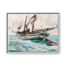 Schooner–Nassau (ca. 1888–1889) by Winslow Homer - NOMADEN ART GALLERY