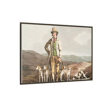Illustration of the dog breaker from The Costume of Yorkshire (1814) by George Walker