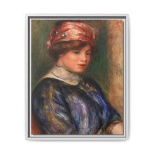 Young Woman in Blue, Bust (Jeune femme en corsage bleu, buste) (1911) by Pierre-Auguste Renoir - NOMADEN ART GALLERY