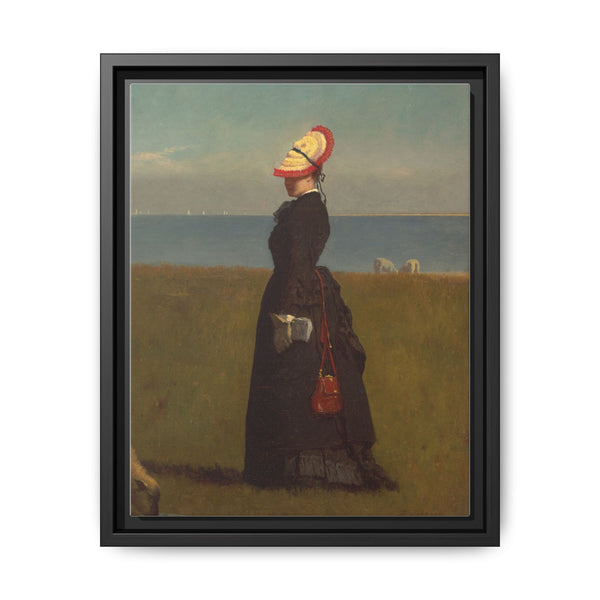Lambs, Nantucket (1874) by Eastman Johnson - NOMADEN ART GALLERY