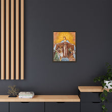 Fresco of Virgin-of-Mercy on the northern wall of the subsidiary church Saint Anna in Saager