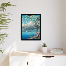 Impresión del monte Fuji desde el lago Yamanaka en alta resolución por Hiroaki Takahashi 