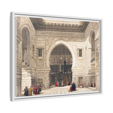 Interior of the mosque of the Sultan the Ghoree illustration by David Roberts (1796–1864)