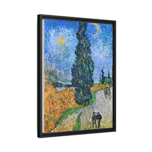 Vincent van Gogh's Road with Cypress and Star (1890) - NOMADEN ART GALLERY