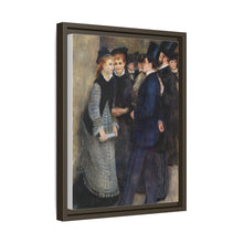 Leaving the Conservatory (La Sortie du conservatoire) (1876–1877)b by Pierre-Auguste Renoir