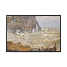 Claude Monet's Stormy Sea in Étretat (1883) - NOMADEN ART GALLERY