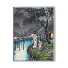 Moon at Sekiguchi (1936) print in high resolution by Hiroaki Takahashi - NOMADEN ART GALLERY